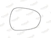 Summit Stick-On Standard Mirror Glass fits Alfa Romeo Guilia 15-20 RHS Summit - Bars 4 Cars