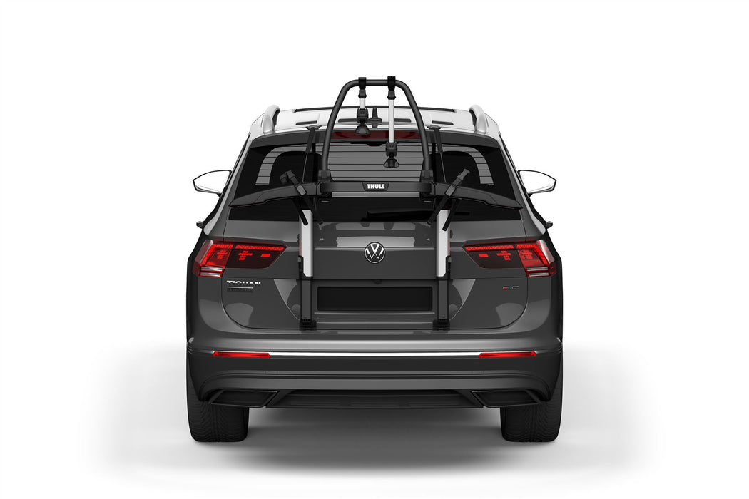 Thule Out Way Platform two-bike platform trunk bike rack black/aluminium Boot Bike Rack Thule - Bars 4 Cars