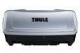 Thule BackUp cargo box for towbar carrier silver Towbar cargo carrier Thule - Bars 4 Cars