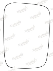 Summit Stick-On Standard Mirror Glass fits Isuzu Trooper LHS Summit - Bars 4 Cars