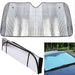 Sakura Windscreen Sunshade - Silver Reflective Sakura - Bars 4 Cars