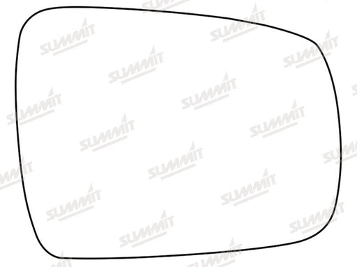 Summit Stick-On Standard Mirror Glass fits Kia Sorento 10 to 14 RHS Summit - Bars 4 Cars