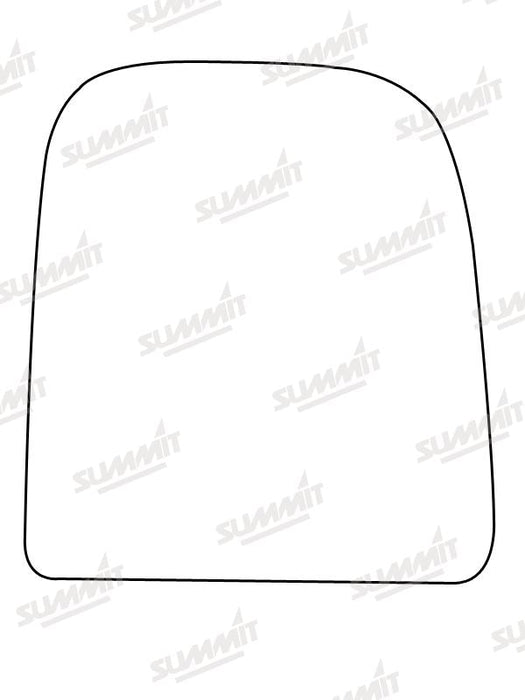 Summit Non-Heated Base Plate With Commercial Mirror Glass fits Iveco Daily 06 on RHS Summit - Bars 4 Cars