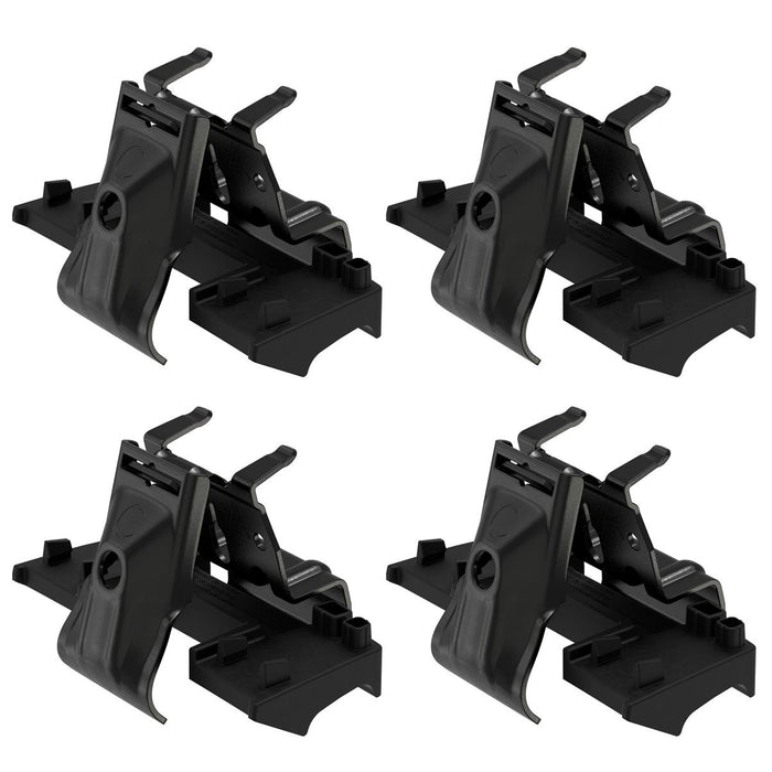 Thule Roof Bar Fitting Kit for Flush-mounted Roof Rails 186033 4 Pack Thule - Bars 4 Cars