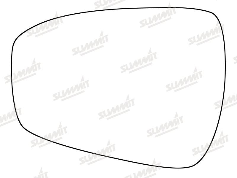 Summit Heated Base Plate With Blind Spot Mirror Ford Mondeo 14 On LHS Summit - Bars 4 Cars