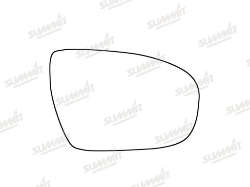 Summit Stick-On Standard Mirror Glass fits Hyundai i20 16 on RHS Summit - Bars 4 Cars