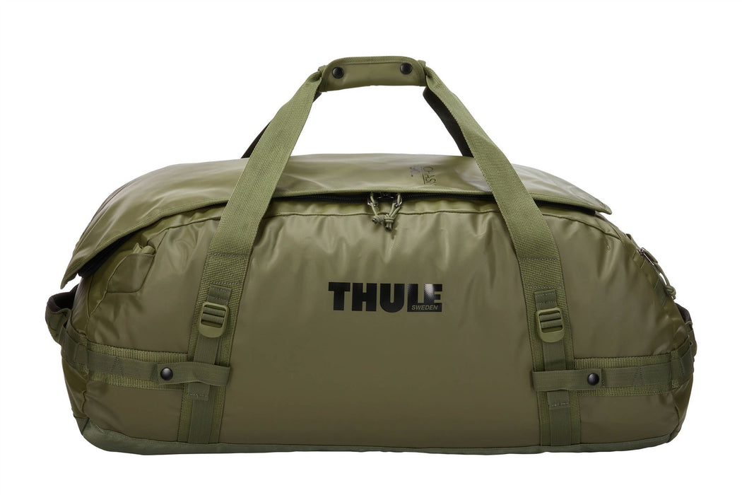 Thule Chasm 90L duffel bag olivine green Travel and duffel bag Thule - Bars 4 Cars