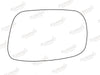 Summit Stick-On Standard Mirror Glass fits Toyota Corolla 89 to 91 RHS Summit - Bars 4 Cars