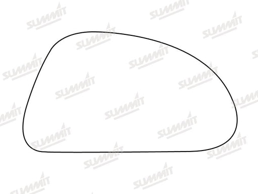 Summit Stick-On Standard Mirror Glass fits Suzuki Alto 81 on RHS Summit - Bars 4 Cars