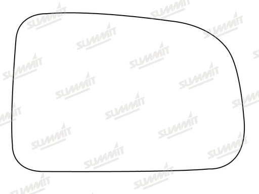 Summit Stick-On Standard Mirror Glass fits Honda HRV 99 on RHS Summit - Bars 4 Cars