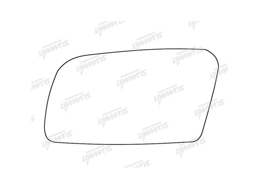 Summit Stick-On Standard Mirror Glass fits Mazda 626 LHS Summit - Bars 4 Cars