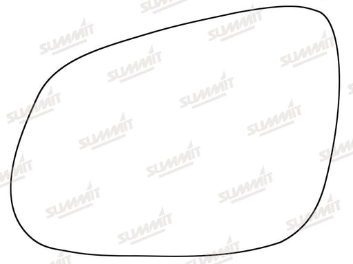 Summit Stick-On Standard Mirror Glass fits Vauxhall Viva 15 on LHS Summit - Bars 4 Cars