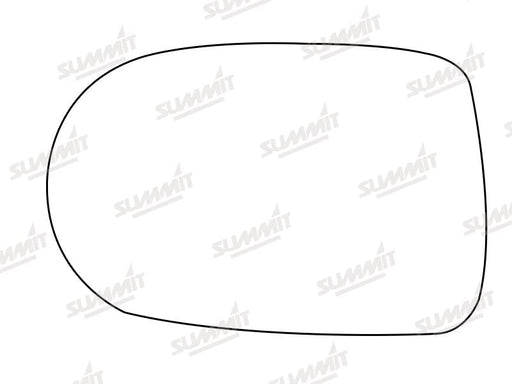 Summit Stick-On Standard Mirror Glass fits Mazda Xedos 6 9 LHS Summit - Bars 4 Cars