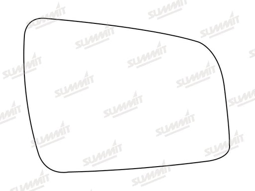 Summit Stick-On Standard Mirror Glass fits Vauxhall Zafira 10 on RHS Summit - Bars 4 Cars