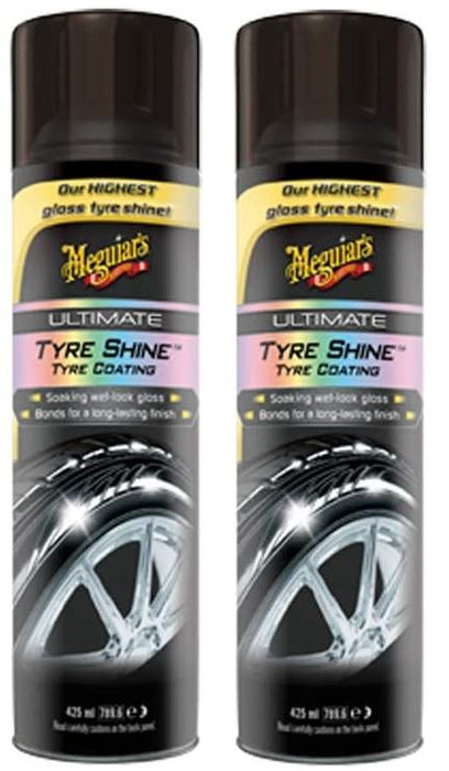 2x Meguiar's G192315EU Ultimate Tire Shine 425g Meguiar's - Bars 4 Cars
