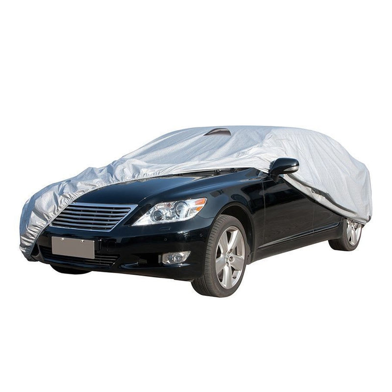 Sakura EXTRA LARGE Waterproof Full Car Cover Duel Layer Anti Scratch Lining Sakura - Bars 4 Cars