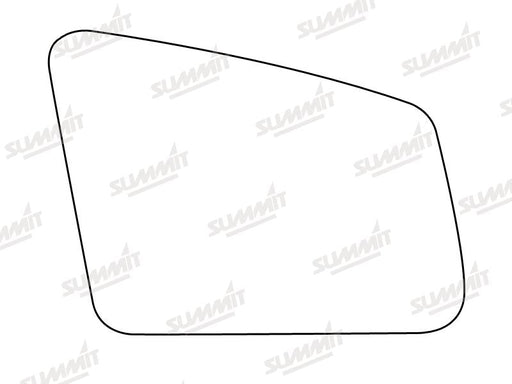 Summit Heated Base Plate With Blind Spot Mirror Glass fits Mercedes E Class LHS Summit - Bars 4 Cars