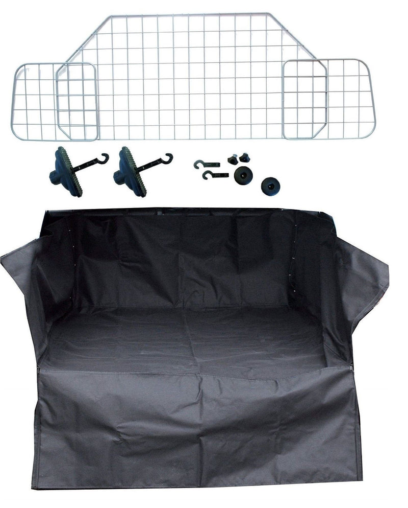 Car Boot Liner Mat Bumper Protector Mesh Grill Dog Barrier Guard Water Resistant HD UKB4C - Bars 4 Cars