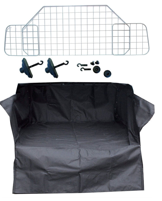 Car Boot Liner Mat Bumper Protector Mesh Grill Dog Barrier Guard Water Resistant HD UKB4C - Bars 4 Cars