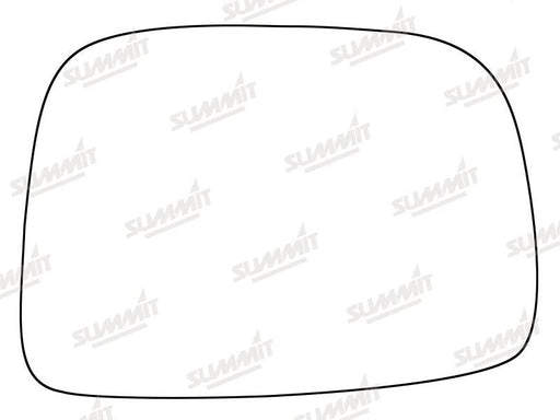 Summit Stick-On Standard Mirror Glass fits Volvo XC60 08 to 15 LHS Summit - Bars 4 Cars