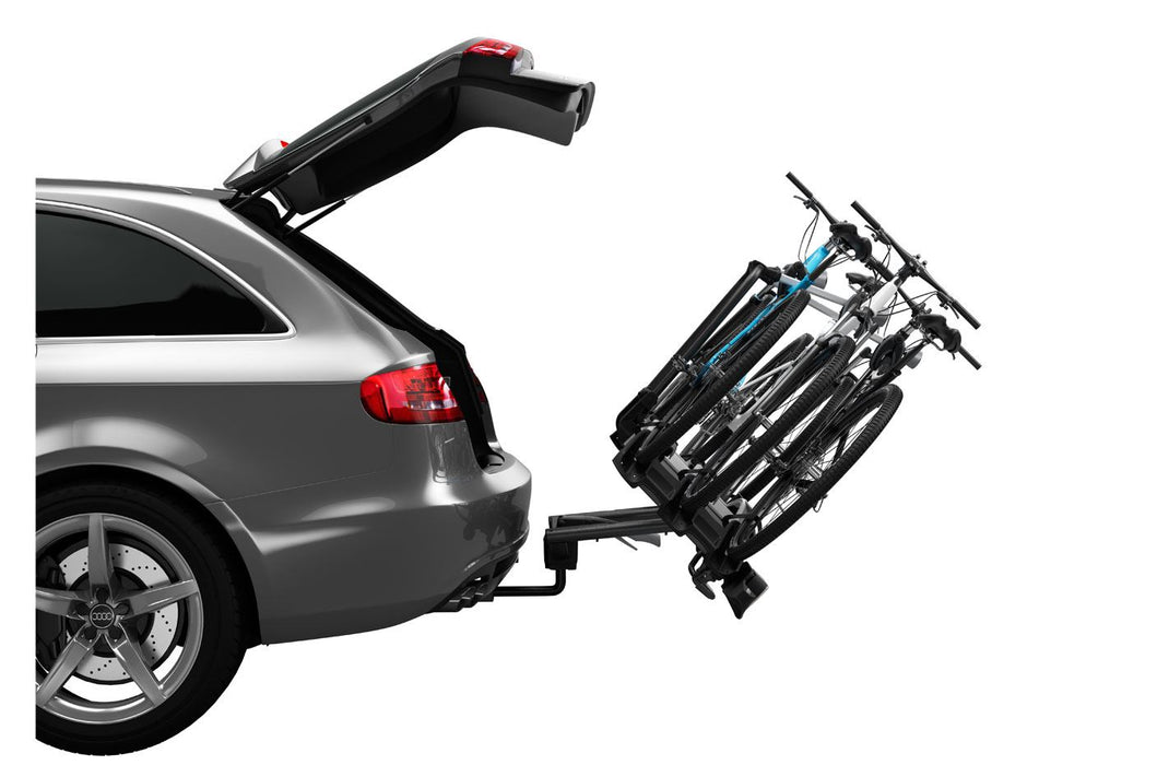 THULE 926021 VeloCompact 3 Bike Cycle Carrier Tow Bar Mounted Bike Rack Thule - Bars 4 Cars
