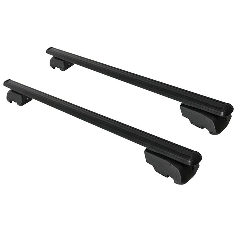 Roof Bars Rack Black Locking fits Ford S-Max 2015- Summit - Bars 4 Cars