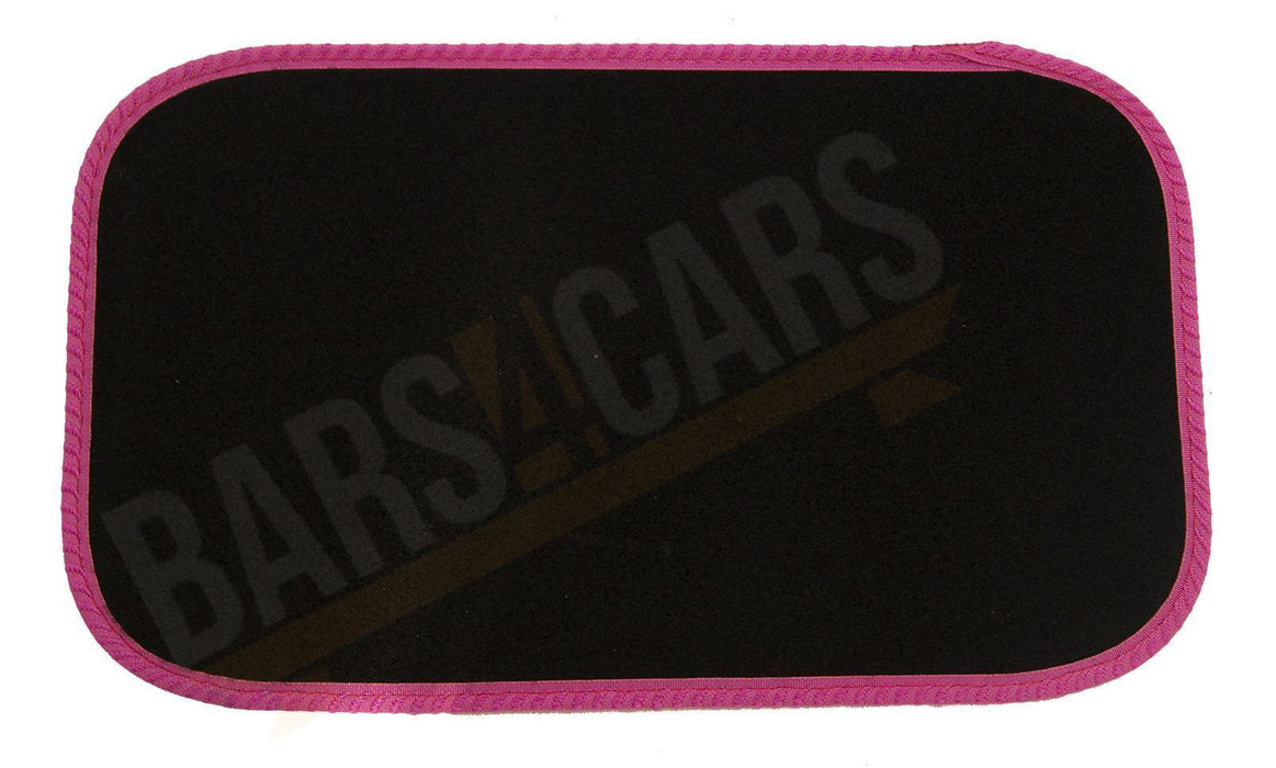Sakura VR Cerise Embroidered Edging Car Mat Set (Front & Rear) Universal Sakura - Bars 4 Cars