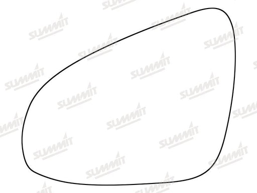 Summit Heated Base Plate With Standard Mirror Glass fits Toyota Yaris LHS Summit - Bars 4 Cars