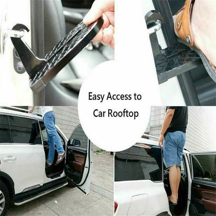 Vehicle Access Roof Of Car Door Step Rooftop Doorstep ,Latch Pedal Hook KC Summit - Bars 4 Cars