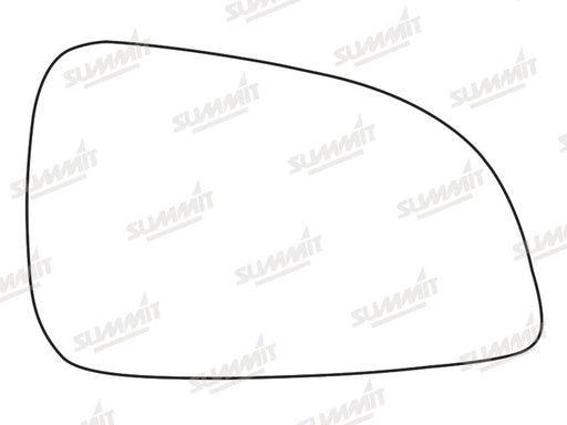 Summit Stick-On Standard Mirror Glass fits Vauxhall Astra SXi & Sri 09 to 11 RHS Summit - Bars 4 Cars