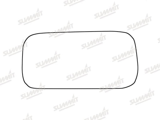 Summit Heated Base Plate With Commercial Lower Blind-Spot Mirror Glass fits Merc. Sprinter 18 on RHS Summit - Bars 4 Cars