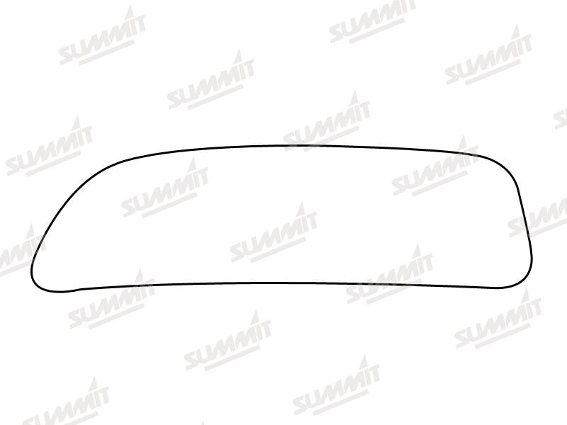 Summit Stick-On Commercial Lower Blind-Spot Mirror Glass fits Fiat Dobl?? RHS Summit - Bars 4 Cars