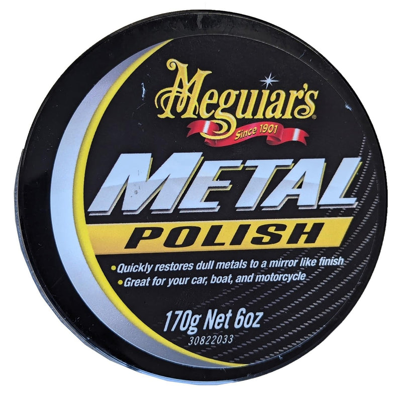 2x Meguiar's G1211600EU All Metal Polish 170g Meguiar's - Bars 4 Cars