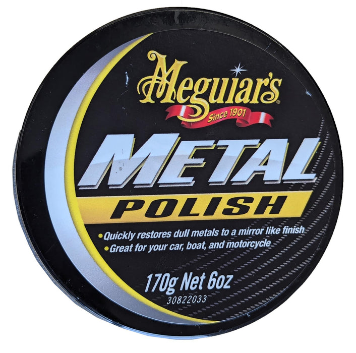 2x Meguiar's G1211600EU All Metal Polish 170g Meguiar's - Bars 4 Cars