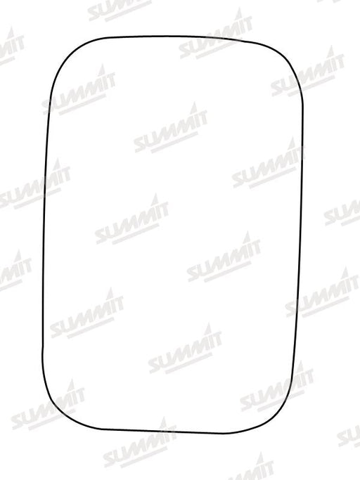 Summit Stick-On Commercial Mirror Glass fits Land Rover 83-90 & Defender 88-15 Sherpa Van 88 to 90 LHS & RHS Summit - Bars 4 Cars