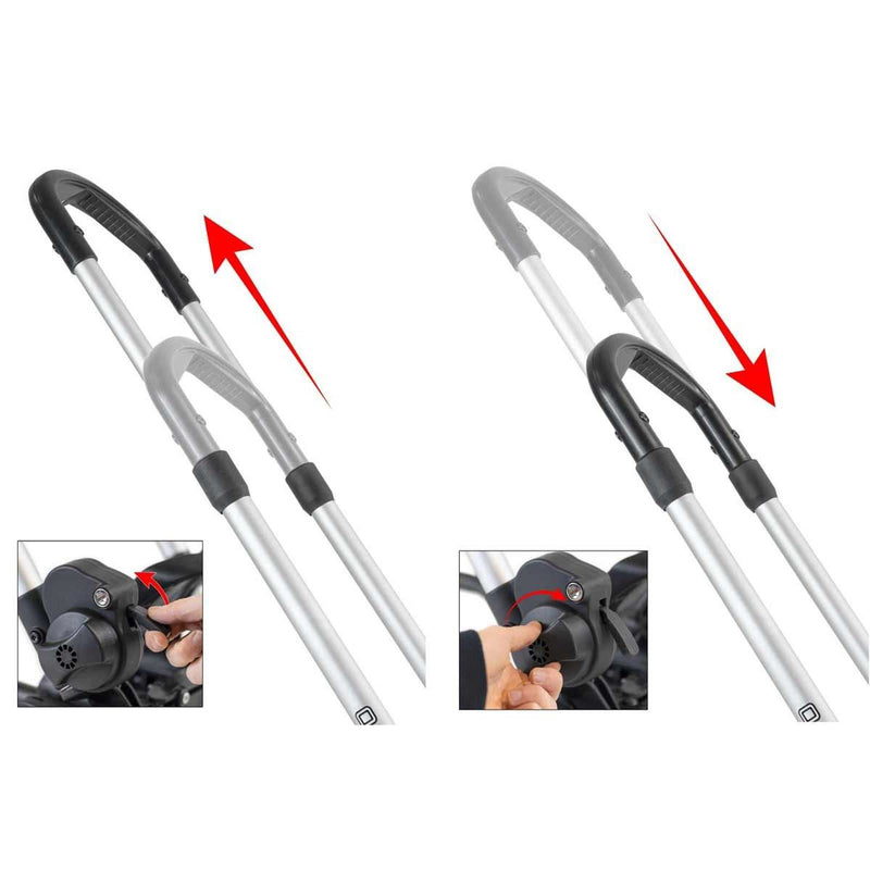 Menabo Chrono SX Single Bike Rack for Roof Mounting (25kg Max.) Menabo - Bars 4 Cars