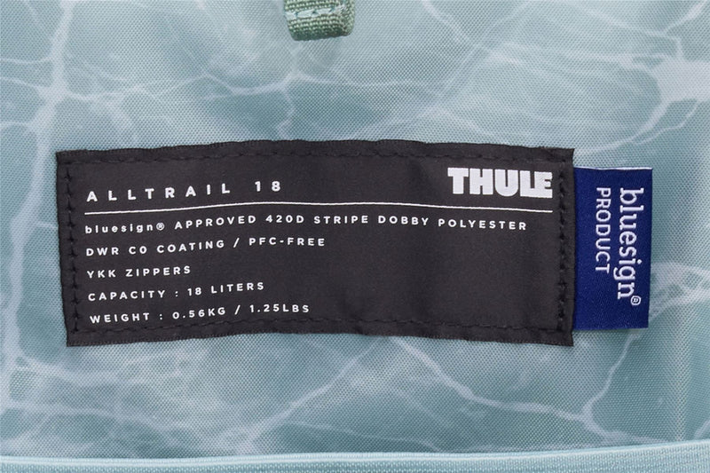 Thule AllTrail 18L daypack with rain cover Pond grey Thule - Bars 4 Cars