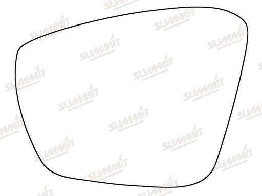Summit Stick-On Standard Mirror Glass fits Skoda Octavia 15 on LHS Summit - Bars 4 Cars