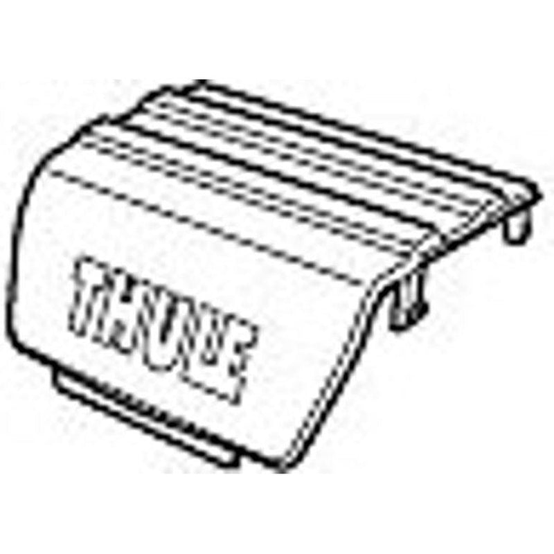 Thule Logo Badge Footrest - Thule Shine 1500054772 Thule - Bars 4 Cars