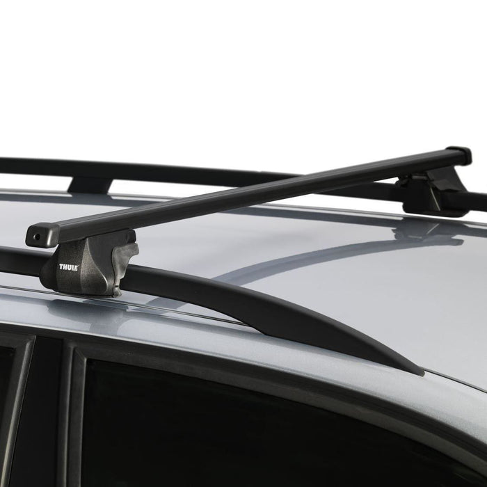 Thule SmartRack XT Roof Bars Black fits Subaru Forester 2025- 5 doors with Raised Rails Thule - Bars 4 Cars