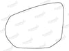 Summit Stick-On Standard Mirror Glass fits Nissan Juke 19 on LHS Summit - Bars 4 Cars
