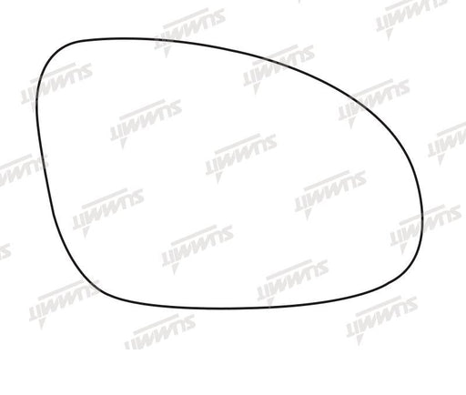 Summit Heated Base Plate With Blind Spot Mirror Glass fits VW Golf 05 to 08 / Passat 05 RHS Summit - Bars 4 Cars