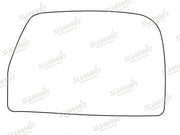 Summit Non-Heated Base Plate With Lower Blind-Spot Mirror Glass fits Iveco Daily RHS Summit - Bars 4 Cars