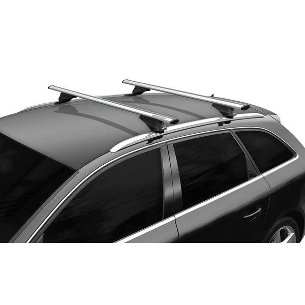 Menabo Leopard Silver Duo Rail Roof Bars (75g Max.)