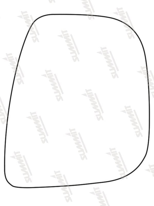 Summit Heated Base Plate With Commercial Mirror Glass fits Citroen Berlingo 13 on RHS Summit - Bars 4 Cars