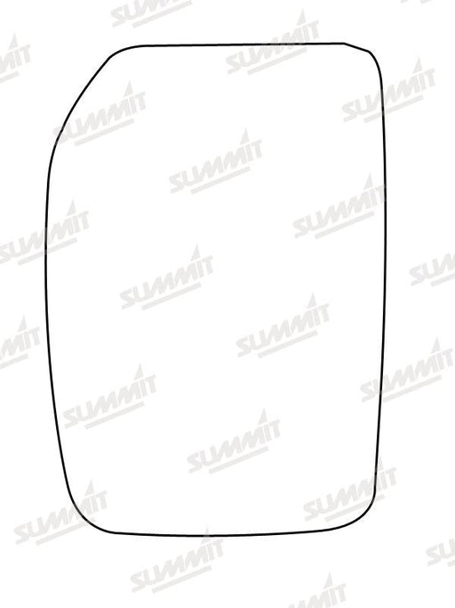 Summit Stick-On Commercial Mirror Glass fits Ford Transit Mk6 LHS Summit - Bars 4 Cars
