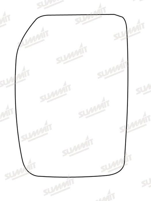 Summit Stick-On Commercial Mirror Glass fits Ford Transit Mk6 LHS Summit - Bars 4 Cars