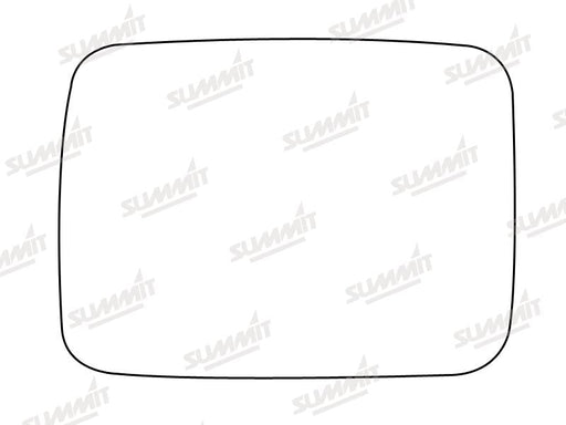 Summit Stick-On Standard Mirror Glass fits Metro Van Ital Van LHS RHS Summit - Bars 4 Cars