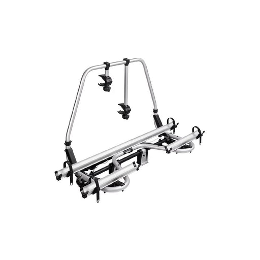 Thule Caravan Superb Standard 2-bike a-frame caravan bike rack anodised gray Thule - Bars 4 Cars