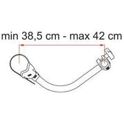 Fiamma Bike-Block Pro 3 - Deep Black 04133B04A Fiamma - Bars 4 Cars